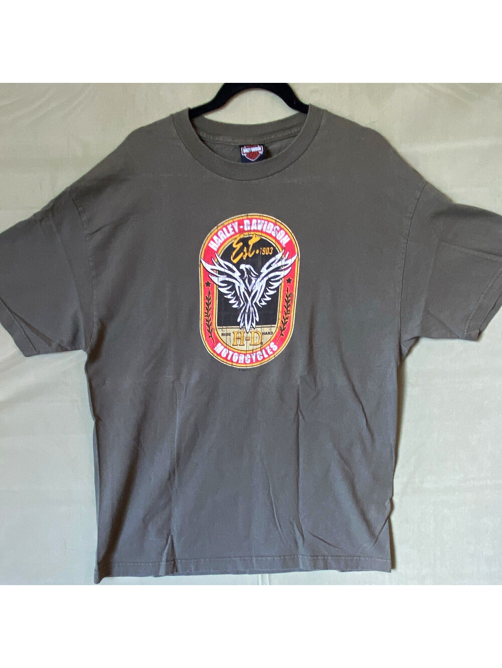 Vintage 2004 Harley Davidson Adamec Jacksonville FL Regency Eagle Skyline SZ XL